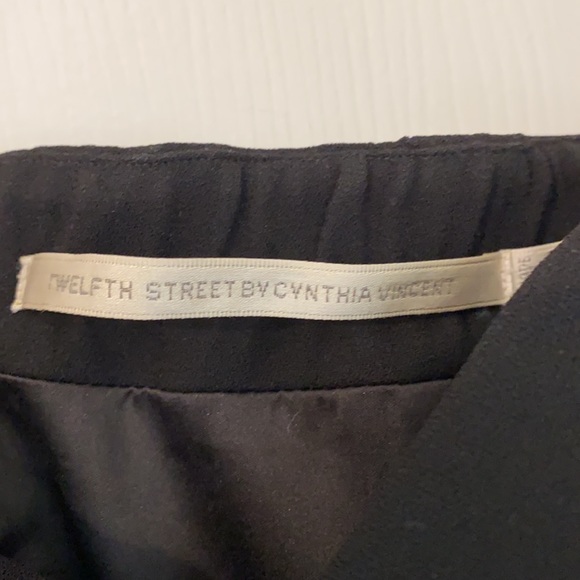 Cynthia Vincent Black strapless jump suit - Picture 7 of 8